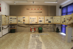 Az esztergomi Duna Múzeum kiállítása a Katasztrófavédelem Központi Múzeumában.