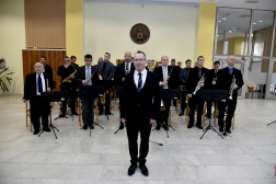 Adventi koncert az Országos Katasztrófavédelmi Főigazgatóságon.